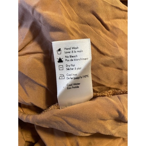 L Space Pacifica Button Down Collared Tunic‎ Mini Tan Medium/Large M/L - Picture 6 of 6